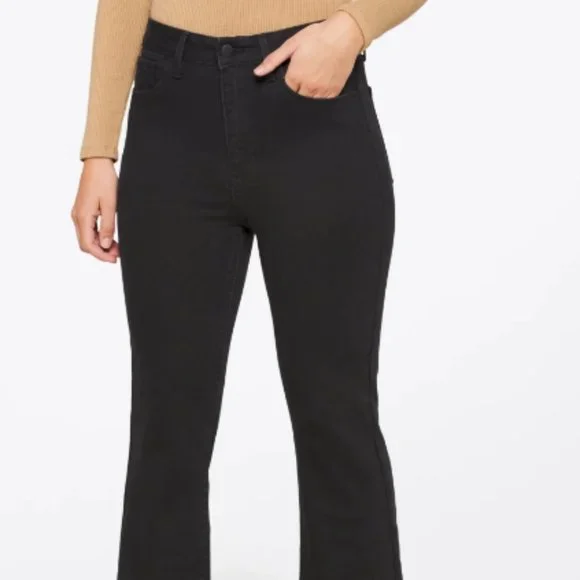 Just USA Jeans Just Usa Oliver High Rise Front Slit Flare Jean